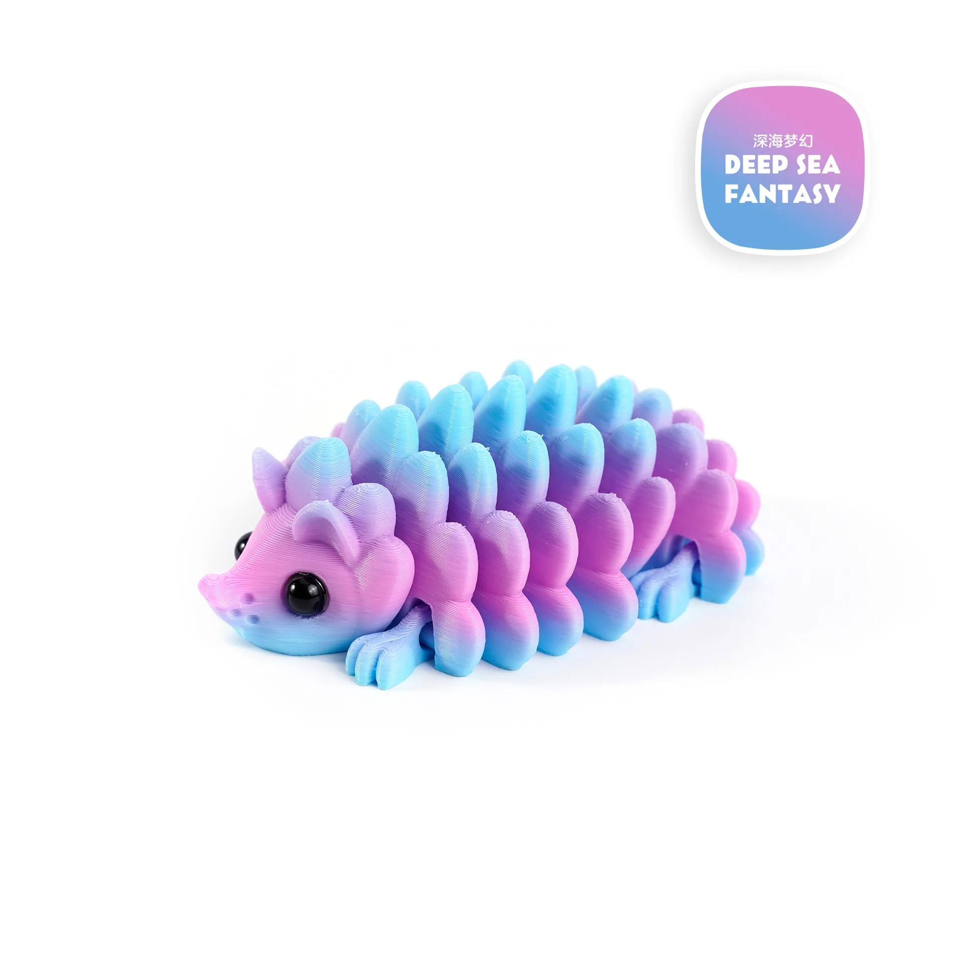3D Printed Hedgehog Figurine Joint Mobility Articulated Hedgehog Figurines Home Office Desk Crafts Ornament Birthdays Gift - Image 10
