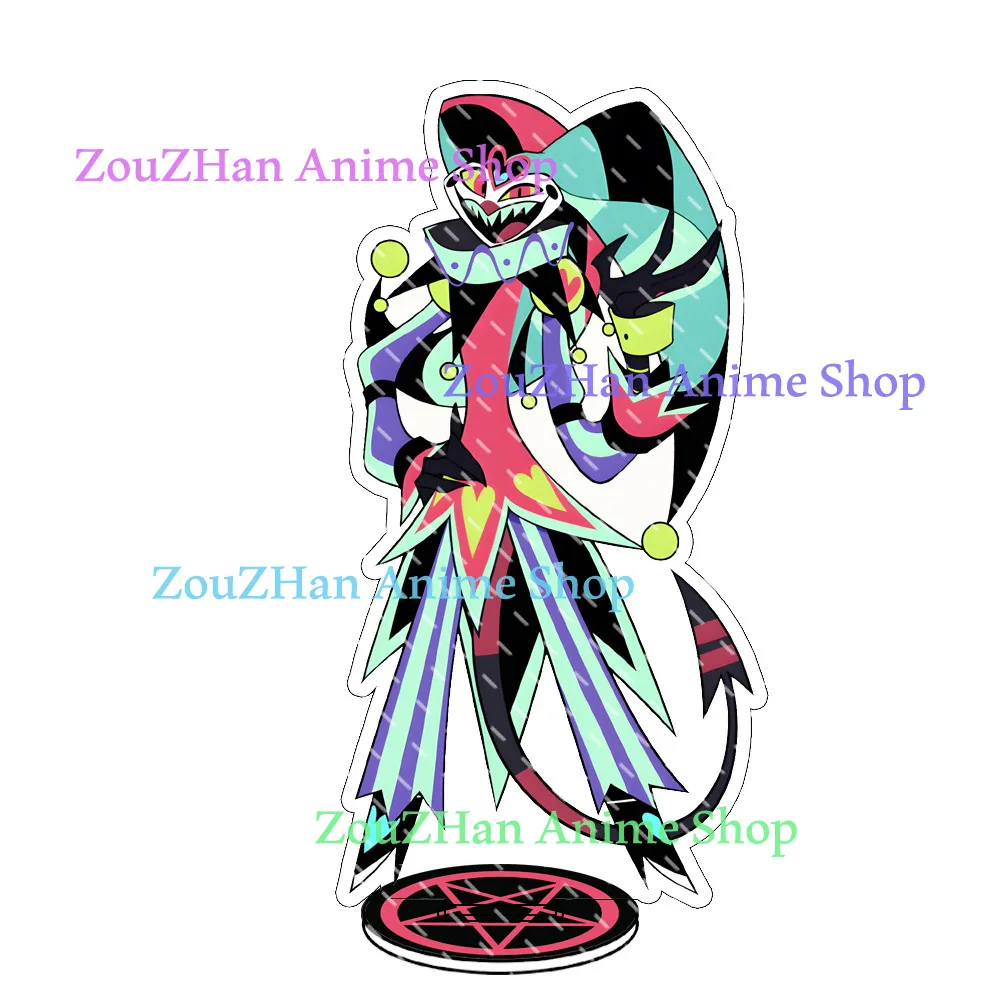 Anime Figure Acrylic Stand Model Plate Alastor Fizzarolli Angel Desk Decor Standing Sign Game Fans Gift Ornaments Stand Model - Image 4