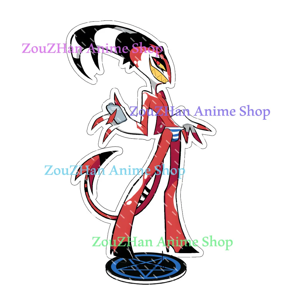 Anime Figure Acrylic Stand Model Plate Alastor Fizzarolli Angel Desk Decor Standing Sign Game Fans Gift Ornaments Stand Model - Image 3