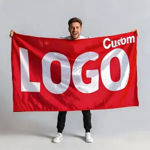 Any Size Custom Banner Flag Logo Decoration Birthday Graduation Ceremony Festival Event Shop Promotional Home Wall Decoration