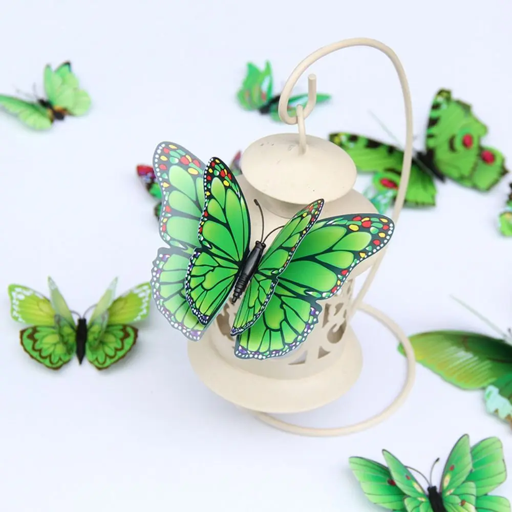 12pcs Universal 3D Butterfly Stickers Butterfly Home Decorative Butterfly Wedding Decor Colorful Cute Wall Stickers Office - Image 5